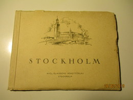 SWEDEN STOCKHOLM , AXEL ELIASSON , OLD PHOTO ALBUM ,0 - Idiomas Escandinavos