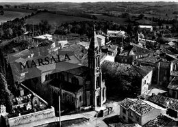 CPSM Monclar De Quercy  Quartier De L'église - Montclar De Quercy