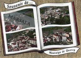 CPSM Montaigu  De Quercy Multivues - Montaigu De Quercy