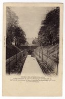 Cpa POUILLY EN AUXOIS Le Bief Culminant Du Canal De Bourgogne Le Tunnel Franchissant La Ligne De Partage Des Eaux - Meursault