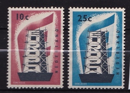 1956 Europa CEPT Postfrisse Serie NVPH 681 / 682 - Nuevos
