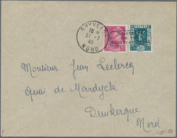 Dt. Besetzung II WK - Frankreich - Dünkirchen: 1940, 30 C Dunkelgrünblau "Weltausstellung 1937" Und - Occupation 1938-45