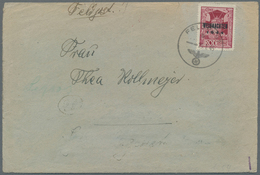 Feldpostmarken: 1944, Insel Rhodos, Weihnachtsmarke, Aufdruck-Type V, Entwertet Mit Tagesstempel Der - Andere & Zonder Classificatie