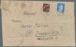 Feldpostmarken: 1944, Saloniki, 50 C Schwarzsiena Militär-Flugpostmarke Von Italien, Mit Dunkelrosar - Sonstige & Ohne Zuordnung