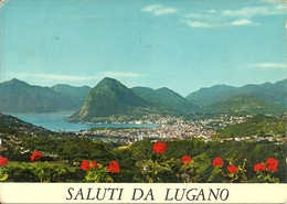 Lugano (Ticino, Svizzera) Panorama Da Sonvico, View From Sonvico - Sonvico