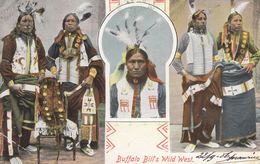 BUFFALO BILL'S WILD WEST. Ensemble 10 Cartes Postales A - Autres & Non Classés