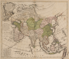 Tobias Conrad LOTTER - Guillaume De L'ISLE - Asia Conci - Carte Topografiche