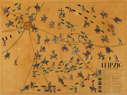 BATAILLE DE LEIPZIG. 15-18 Octobre 1813. - Otros & Sin Clasificación