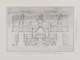 LES SALONS D'ARCHITECTURE. Société Des Artistes Françai - Ohne Zuordnung