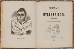 [ALMANACH] ALMANACH D'UYLENSPIEGEL POUR 1861. Dessins D - Sin Clasificación