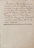 [MANUSCRIT] À NOTRE GLORIEUSE MERE SAINTE THERESE. - Manuscripts