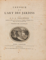 Christian Cay Lorenz HIRSCHFELD - Théorie De L'art Des - Autres & Non Classés