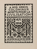 [CONGO BELGE] À Nos Héros Coloniaux Morts Pour La Civil - Non Classés