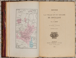 J. F. OZERAY - Histoire De La Ville Et Duché De Bouillo - Unclassified