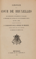 [Hippolyte TARLIER ]- Almanach De La Cour De Bruxelles - Sin Clasificación