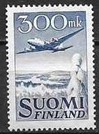 Finlande 1950 Poste Aérienne N° 3 Neuf ** MNH Avion DC6 - Ungebraucht