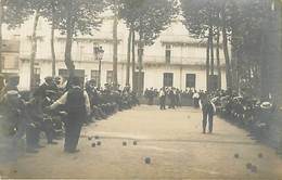 03 Vichy Jeu De Boules Jeux Joueurs Petanque Carte Photo - Vichy