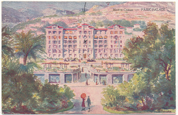 MONTE CARLO - Park Palace - 2 Scans - Hotels