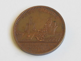 Médaille Ajusteurs De La Monnaie De Paris 1767 - DANT PONDUS   **** EN ACHAT IMMEDIAT  **** - Other & Unclassified