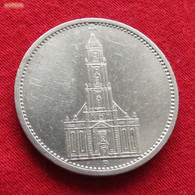 Germany 5 Mark 1934 A CHURCH Alemagne Alemania 1934A - Altri & Non Classificati