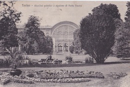 TORINO GIARDINI PUBBLICI E STAZIONE PORTA NUOVA  VG AUTENTICA 100% - Stazione Porta Nuova