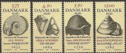 Denmark 1998.  Historical Fossil Finds.  Mi. 1195-98  MNH. - Nuevos