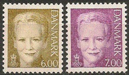 Denmark 2001. Queen Margrethe II.  Michel 1279-80 MNH. - Nuevos