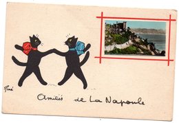 06  La Napoule Chats Chat Par René - Autres & Non Classés