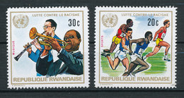 Y&T N°493/494 - Lutte Contre Le Racisme - Used Stamps