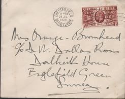 3379    Carta  Chesterfield 1935, Derbyshire - Covers & Documents