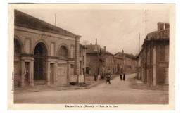 55 MEUSE - DAMVILLERS Rue De La Gare - Damvillers