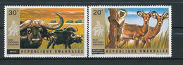 Y&T N°451/452 - Parc De Akagera - Used Stamps