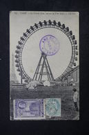 FRANCE - Vignette Belge De L ' Exposition Universelle De Paris Sur Carte Postale De Paris En 1905 - L 24029 - Brieven En Documenten