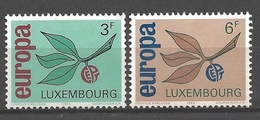 EUROPA - CEPT 1965 - Luxembourg - 2 Val Neufs // Mnh - 1965