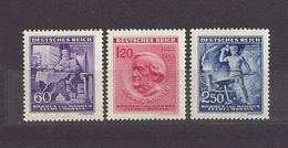 Bohemia & Moravia 1943 MNH ** Mi 128-130 Sc 85-87 Richard Wagner. Böhmen Und Mähren. - Unused Stamps