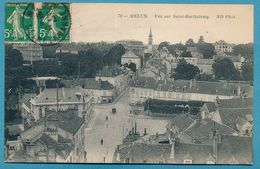 MELUN - Vue Sur Saint-Barthélémy - Attelage Cheval - Carte Circulé 1917 - Melun