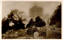 DYFED - ABERYSTWYTH - LLANBADARN CHURCH RP Dyf299 - Cardiganshire