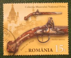 2017 Wapens Weapons Armas Des Armes Pistol Pistolet Mi - YT - Oblitere Gestempeld / USED ROMANIA / ROEMENIE ROUMANIE - Used Stamps