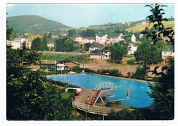 D-9184   SAARBURG A.d. SAAR : Teilansicht Mit Schwimmbad - Saarburg