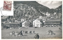 AK  "Klosters Dorf"  (Bahnstempel)             1941 - Bahnwesen