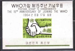South Korea 1964 Mi#Block 192 Mint Never Hinged - Corea Del Sud