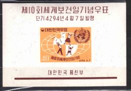 South Korea 1961 Mi#Block 160 Mint Never Hinged - Korea, South