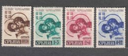 Germany Occupation Of Serbia - Serbien 1942 Mi#62-65 Mint Never Hinged - Occupation 1938-45