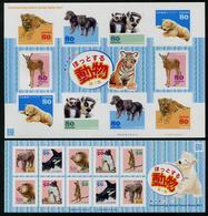 Japan 2013 Heartwarming Animal Scene Series No.1/stamp Sheetlet*2 MNH - Ongebruikt