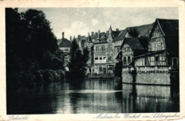 Detmold, "Malerischer Winkel Im Schlossgarten", Um 1930 - Detmold