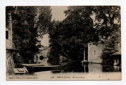 - CPA SABLÉ (72) - Rivière D'Erve 1911 - Edition Malicot 1488 - - Sable Sur Sarthe