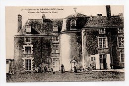 - CPA Environs Du GRAND-LUCÉ (72) - Château Du Corbuon (la Cour) - Edition Redon N° 46 - - Le Grand Luce