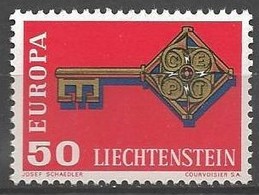 EUROPA - CEPT 1968 - Liechtenstein - 1 Val Neufs // Mnh - 1968