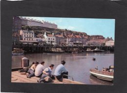 84398    Regno  Unito,     50 Harbour & West Cliff,  Whitby,  VG  1965 - Whitby