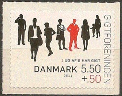 Denmark 2011. 15  Anniv  Danish Gout Association Michel 1628 A  MNH. - Ungebraucht